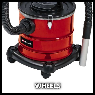 Пилосос професійний для золи Einhell TC-AV 1720 DW, 1250 Вт, 175мБар, контейнер 20л, 3.7кг (2351666)