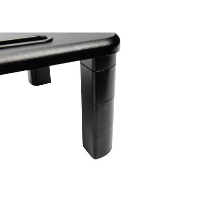 Підставка для монітора DIGITUS Ergonomic Monitor Riser, до 10кг, чорна (DA-90458)