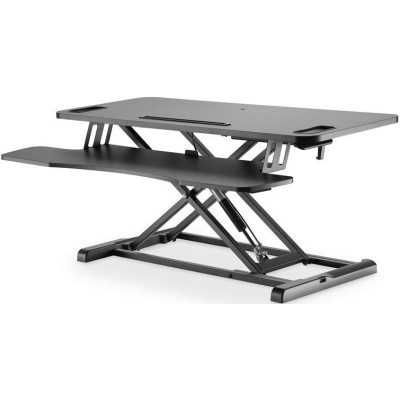 Підставка для монітора DIGITUS Ergonomic Workspace Riser, до 15кг, чорна (DA-90380-1)