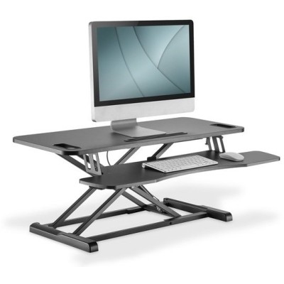 Підставка для монітора DIGITUS Ergonomic Workspace Riser, до 15кг, чорна (DA-90380-1)
