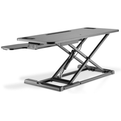Підставка для монітора DIGITUS Ergonomic Workspace Riser, до 15кг, чорна (DA-90380-1)