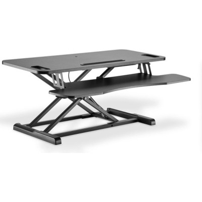 Підставка для монітора DIGITUS Ergonomic Workspace Riser, до 15кг, чорна (DA-90380-1)