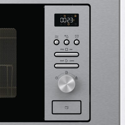 Піч Gorenje мікрохвильова, вбудовувана, 20л, 800Вт, гриль, дисплей, нерж (BM201AG1X)