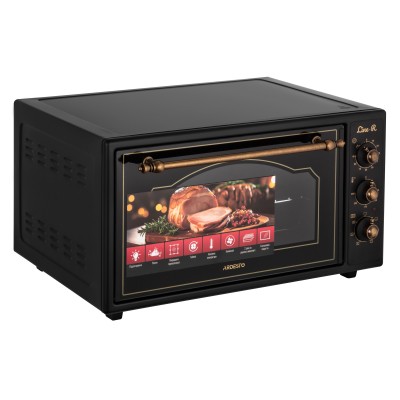 Піч електрична ARDESTO Line-R, 48л, 1600Вт, механіч., конвенція, чорний (MEO-F48BLR)