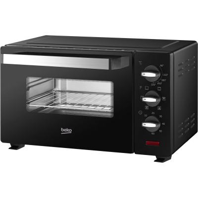 Піч електрична Beko, 19л, 1400Вт, механіч., конвенція, чорна (BMOF19B)