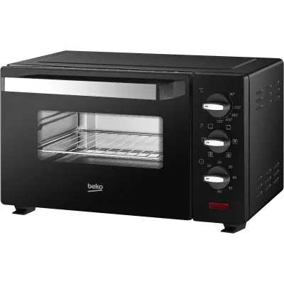 Піч електрична Beko, 19л, 1400Вт, механіч., конвенція, чорна (BMOF19B)