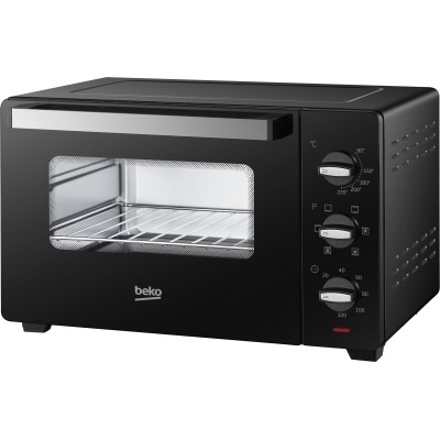Піч електрична Beko, 30л, 1600Вт, механіч., конвенція, чорна (BMOF30B)