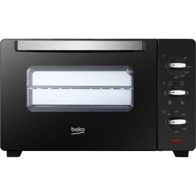 Піч електрична Beko, 30л, 1600Вт, механіч., конвенція, чорна (BMOF30B)