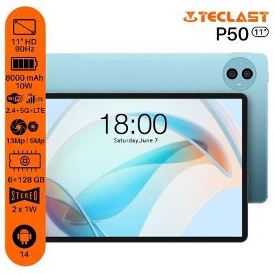 Планшет Teclast P50 11 6/128GB LTE Blue