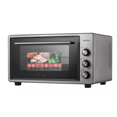 Піч електрична ARDESTO, 45л, 1600Вт, механіч., конвекція, подвійне скло, сірий (MEO-S45FGG)