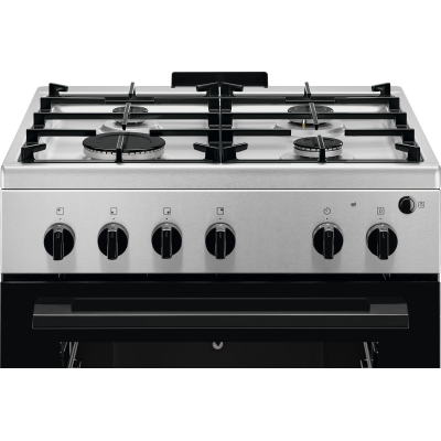 Плита Electrolux газова, 59л, 60x60см, нерж (LKG604012X)