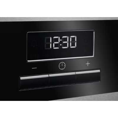 Плита Electrolux електрична склокерамічна, 57л, 50x60см, дисплей, конвекція, мангальна підставка, білий (LKR540267W)