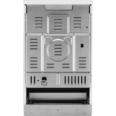 Плита Electrolux електрична склокерамічна, 57л, 50x60см, дисплей, конвекція, мангальна підставка, білий (LKR540267W)
