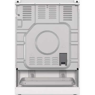 Плита Gorenje газова, 72л, 60x60см, емальовані, з кришкою, білий (GG6A11WJ)