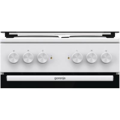 Плита Gorenje електрична , 68л, 50x60см, гриль, білий (GE5A21WH)