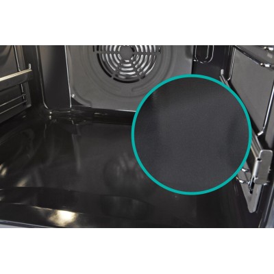 Плита Gorenje комбінована, 62л, 50x60см, дисплей, IconLed, емальовані, титан (GK5C60SJ)