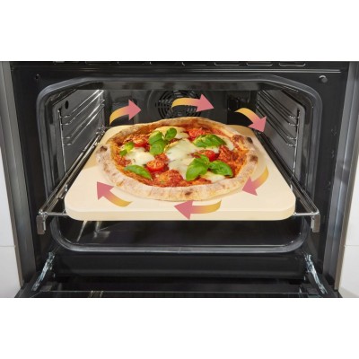 Плита Gorenje комбінована, 62л, 50x60см, дисплей, IconLed, емальовані, титан (GK5C60SJ)