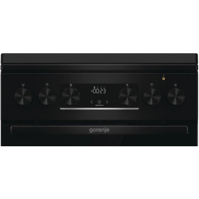Плита Gorenje комбінована, 70л, 50x60см, дисплей, чавун, чорний (GK5C42BF)