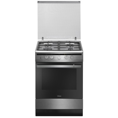Плита Hansa газова, 56л, 60x60см, чавун, нерж (FCGI63022)