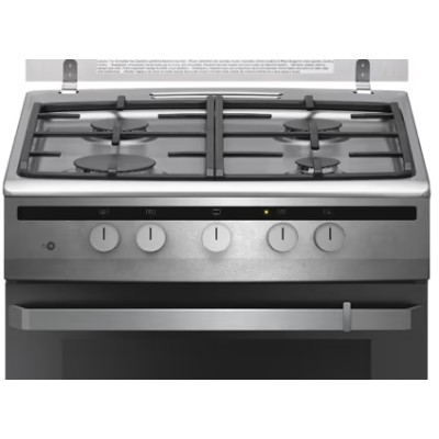 Плита Hansa газова, 56л, 60x60см, чавун, нерж (FCGI63022)