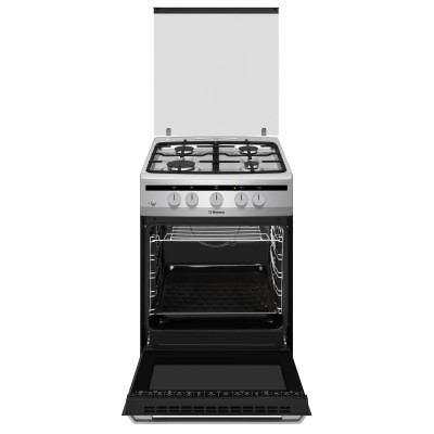 Плита Hansa газова, 60л, 50x60см, чавун, нерж (FCGX53021)