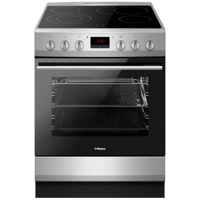 Плита Hansa електрична склокерамічна, 65л, 60x60см, дисплей, конвекція, нерж (FCCX68219)