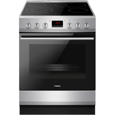 Плита Hansa електрична склокерамічна, 65л, 60x60см, дисплей, конвекція, нерж (FCCX68219)