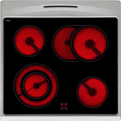 Плита Hansa електрична склокерамічна, 65л, 60x60см, дисплей, конвекція, нерж (FCCX68219)