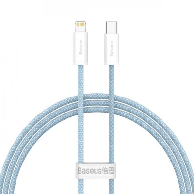 Кабель Baseus Dynamic Series Fast Charging Data USB кабель Type-C To IP 20W 2m (CALD000103) Blue