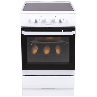 Плита Hansa електрична склокерамічна, 67л, 50x60см, білий (FCCW53000)