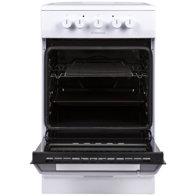 Плита Hansa електрична склокерамічна, 67л, 50x60см, білий (FCCW53000)