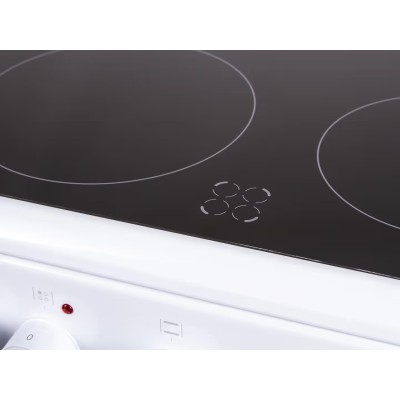Плита Hansa електрична склокерамічна, 67л, 50x60см, білий (FCCW53000)