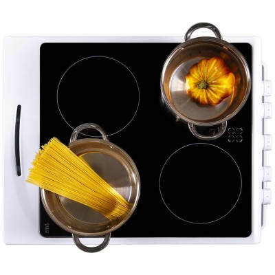 Плита Hansa електрична склокерамічна, 67л, 50x60см, білий (FCCW53000)