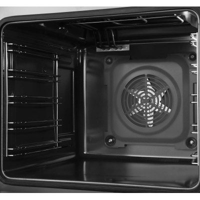 Плита Hansa комбінована, 65л, 50x60см, дисплей, конвекція, чавун, білий (FCMW58329)