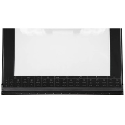 Плита Hansa комбінована, 65л, 50x60см, дисплей, конвекція, чавун, білий (FCMW59329)