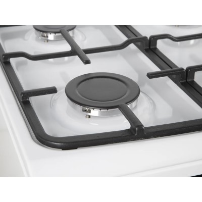 Плита Hansa комбінована, 65л, 50x60см, дисплей, конвекція, чавун, білий (FCMW59329)