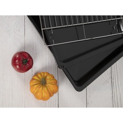 Плита Hansa комбінована, 65л, 50x60см, дисплей, конвекція, чавун, білий (FCMW59329)