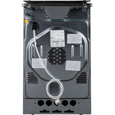 Плита Hansa комбінована, 65л, 50x60см, дисплей, конвекція, чавун, нерж (FCMS582254)