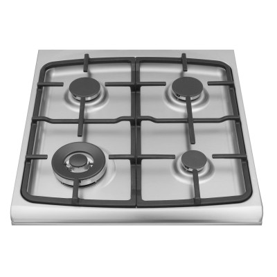 Плита Hansa комбінована, 65л, 50x60см, дисплей, конвекція, чавун, нерж (FCMX583292)