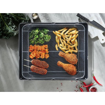 Плита Hansa комбінована, 77л, 60x60см, дисплей, конвекція, чавун, нерж (FCMX69329)