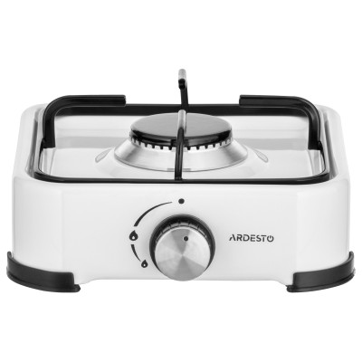 Плитка настільна Ardesto газова, тип газу LPG, конфорок - 1, білий (GTC-NS1011W)