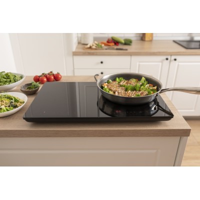 Плитка настільна Gorenje індукційна, комфорок - 2 по 2кВт, керування - сенсорне, таймер, чорний (ICY3500DGP)