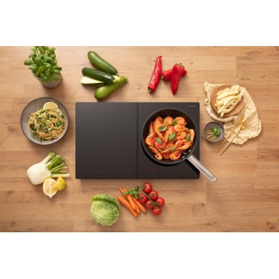 Плитка настільна Gorenje індукційна, комфорок - 2 по 2кВт, керування - сенсорне, таймер, чорний (ICY3500DGP)
