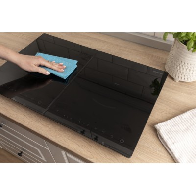 Плитка настільна Gorenje індукційна, комфорок - 2 по 2кВт, керування - сенсорне, таймер, чорний (ICY3500DGP)