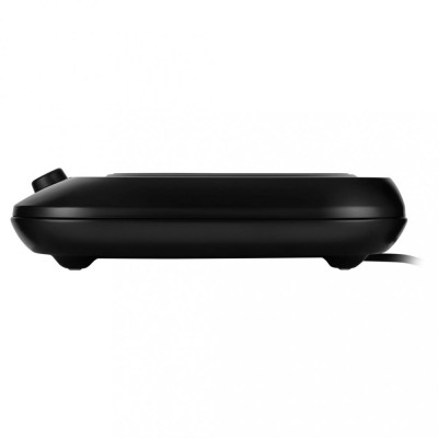 Плитка настільна Sencor електрична, комфорок - 2 на 1.2кВт + 1.2кВт, керування - мех., Hi - Light, чорний (SCP2263BK)