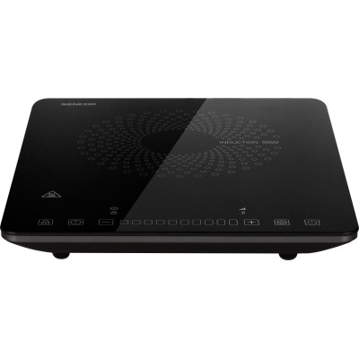 Плитка настільна Sencor індукційна, комфорок - 1 на 2кВт, керування - сенсорне, чорний (SCP3701BK)