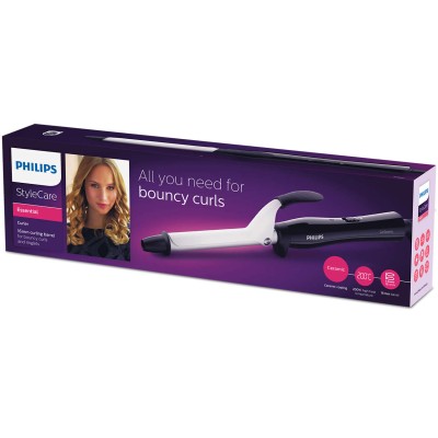 Плойка Philips StyleCare, 30Вт, темп.режимів-1, D -16mm, 200С, кераміка, чорний (BHB862/00)
