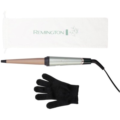 Плойка Remington Botanicals, конусна, 43Вт, темп.режимів-10, D-13-25mm, 130-210С, іонізація, кераміка, сіро-зелений (CI5860)