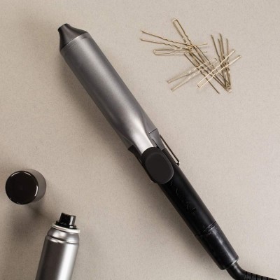 Плойка Remington Pro Big Curl, 56Вт, темп.режимів-8, D-38mm, 140-210С, кераміка, чорний (CI5538)