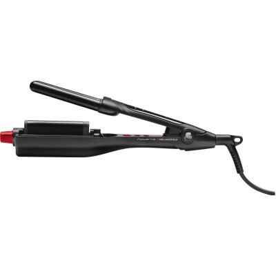 Плойка Rowenta Karl Lagerfeld Waves Addict Hair Waver, для волн , >230Вт, темп.режимів-6, 120-210С, обертання, кераміка, чорний 